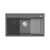  Chậu rửa bát đá Granite Sink Terra 860S Grey 