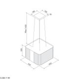  Máy hút mùi Malloca CUBE F-181 