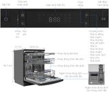  Máy rửa bát độc lập Hafele HDW-F602EB 538.21.360 