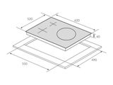  Bếp từ ba vùng nấu Eurosun EU-T905G 