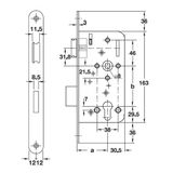  THÂN KHÓA ĐỨC HAFELE 911.07.084 