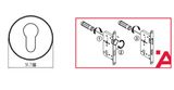  BỘ KHÓA CỬA DIY HAFELE SET A 499.63.607 