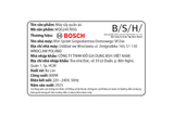  Máy sấy bơm nhiệt Bosch WQG24570SG 9KG Serie 6 