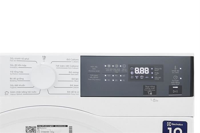  Máy sấy thông hơi Electrolux UltimateCare 9 kg EDS904H3WC 