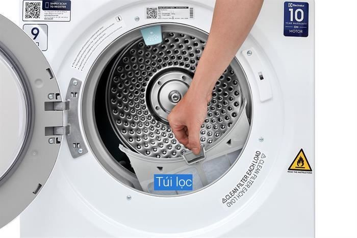  Máy sấy thông hơi Electrolux UltimateCare 9 kg EDS904H3WC 