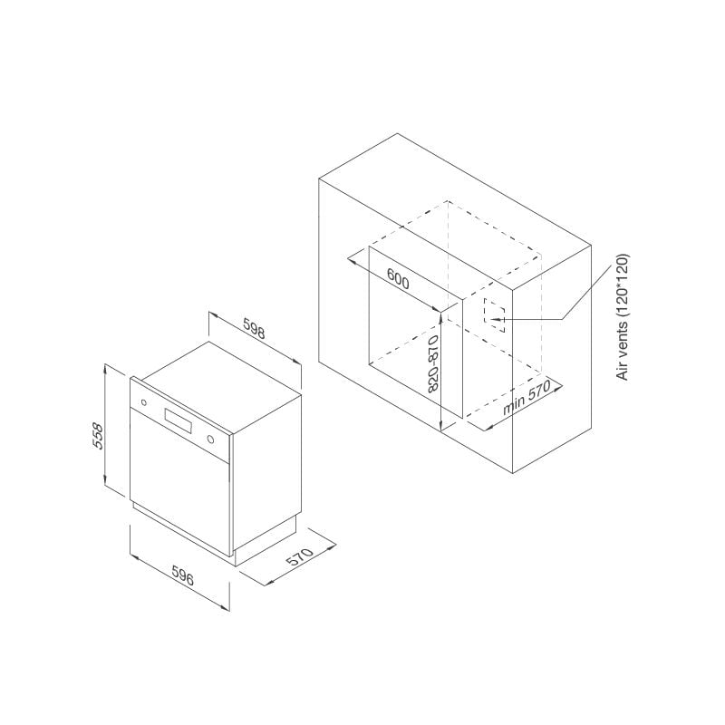 THÔNG SỐ KỸ THUẬT CỦA MÁY RỬA CHÉN MALLOCA MDW14-B09FI