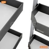  TỦ ĐỒ KHÔ 6 TẦNG, KHAY NHÔM, CÁNH MỞ GARIS MS6.45GA 