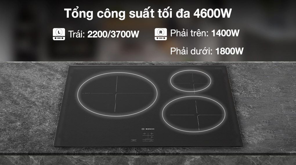 Bếp từ Bosch PUC61KAA5E Serie 2