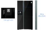  Tủ lạnh Hitachi Inverter 569 lít Side By Side R-MX800GVGV0 GBK 