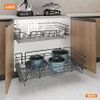  GIÁ XOONG NỒI, BÁT ĐĨA TỦ DƯỚI GARIS MD04N 