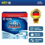  [Chính Hãng] Muối Rửa Chén Bát Finish Salt Nhập Khẩu EU, Khử Vôi Làm Mềm Nước - Bịch 4KG 