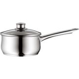  [Chính Hãng] Quánh WMF DIADEM PLUS SAUCEPAN 16CM WITH LID 1,7L Đáy Từ 3 Lớp Nguyên Khối Có Nắp - 0739176040 