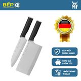  [Chính Hãng] Bộ 2 Dao Bếp WMF Kineo Asian, Dao Chặt 18.5cm và Dao Santoku 18cm, Lưỡi Thép Không Gỉ Sắc Bén - 1882229992 