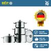  Bộ Nồi WMF DIADEM PLUS 4 Món, Chất Liệu Thép Không Gỉ Cromargan, Sử Dụng Cho Mọi Loại Bếp - 0730046040 