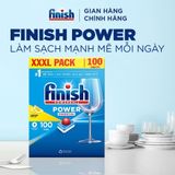  Viên rửa chén bát Finish Classic PowerBall 110 viên - 2 chức năng 