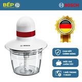  [Chính Hãng] Máy Xay Thịt Chính Hãng Bosch MMRP1000 400W 800ml (Trắng Đỏ) 