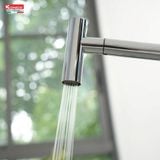  Vòi rửa bát dây rút Konox Volta Chrome 