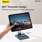  Giá Đỡ Máy Tính Bảng Baseus Desktop Biaxial Foldable Metal Stand Cho iPad Stable Xoay 360° Bằng Kim Loại Có Thể Gập Lại 