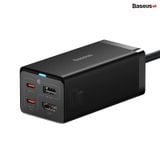  Củ Sạc Nhanh Kiêm Hub Mở Rộng Đa Năng 2 in 1 Baseus GaN5 Pro Desktop Fast Charger 1U+2C+HDMI 67W ( HDMI,Type C*2, USB*2 PD/ QC/ SCP/ FCP/ AFC/ PPS Quick Charger) 