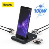  Hub Mở Rộng Đa Năng Baseus Mate Docking Type-C Mobile Phone Intelligent HUB Docking Station Pro 