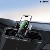  Giá Đỡ Điện Trên Ô Tô Baseus LightChaser Series Tự Động Đóng Mở Điện Thoại (Wireless Charging Electric Car Mount 15W) 