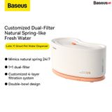  Máy Cho Chó Mèo Uống Nước Tự Động Baseus Lotis Y1 Smart Pet Water Dispenser (Lọc nước + Cảm Biến Tự Động Mở Nước) 