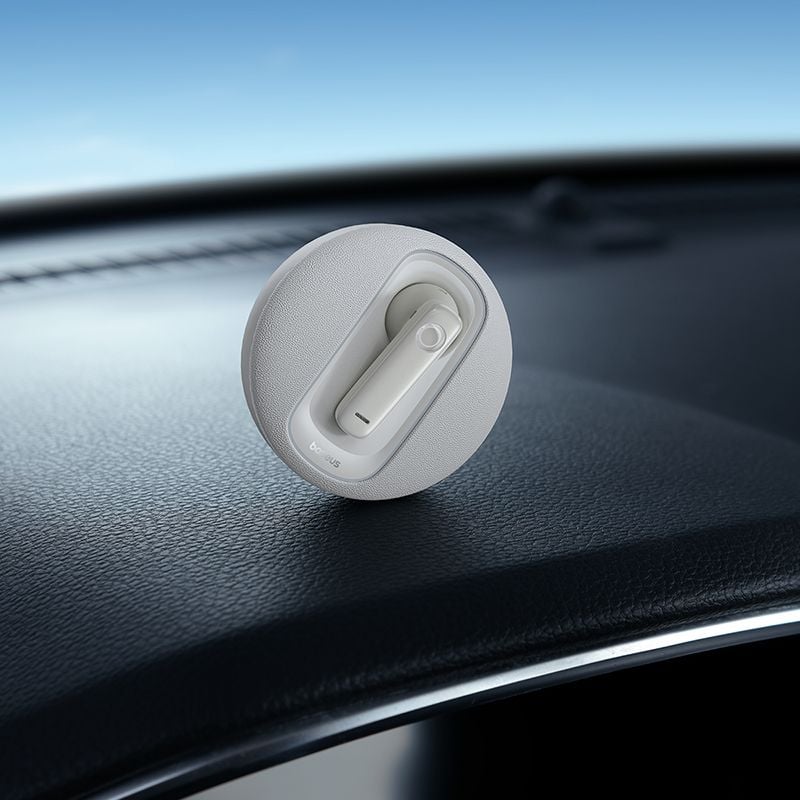  Tai Nghe Bluetooth Trên Xe Ô Tô Baseus C-Mic CM10 Smart Unilateral Wireless Earphone for Car 