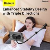  Bộ đế giữ điện thoại chân kẹp dùng cho IPad Baseus Otaku life rotary adjustment lazy holder Pro（Applicable for phone/ ipad) 