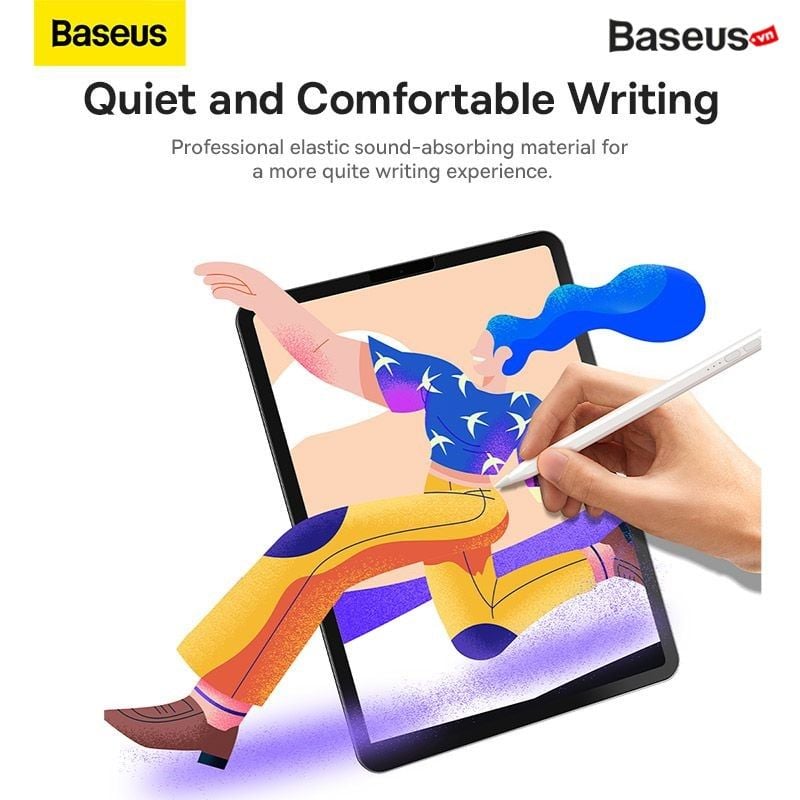  Ngòi Thay Thế Bảo Vệ Đầu Bút Đa Năng Baseus Smooth Writing Series Stylus Pen Tip Silicone Cover 