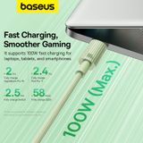  Baseus Habitat Series Fast Charging Cable Type-C to Type-C 100W Cho iPhone 15 Samsung Macbook Laptop (Fast Charging & Data Cable) 