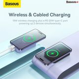  Pin Sạc Dự Phòng Không Dây Tích Hợp Nam Châm Baseus Magnetic Wireless Charging Power bank 20000mAh 20W 