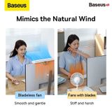  Quạt Gắn Màn Hình Kiêm Để Bàn Baseus Refreshing Monitor Clip-On & Stand-Up Desk Fan 