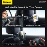  Giá treo xếp gọn dùng gắn lưng ghế trên xe hơi Baseus JoyRide Pro Backseat Car Mount Black (dùng cho Smartphone/ Tablet/ iPad ) 