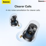  Tai nghe Chống Ồn Bluetooth Baseus Bowie WM05 True Wireless Earphones creamy 