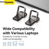  Giá Đỡ Đa Năng Siêu Nhỏ Gọn Cho Laptop/Macbook Baseus Slim Laptop Kickstand (2pcs) 
