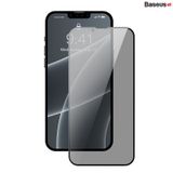  Kính cường lực Baseus 0.23mm curved-screen tempered glass screen protector with crack-resistant edges For iP 13 2021(2pcs/pack+Pasting Artifact) 