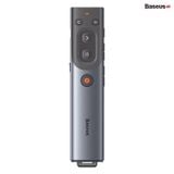  Bút Trình Chiếu Thông Minh Baseus Orange Dot AI Wireless Presenter (Sử Dụng Với Màn Hình TV & Nhận Diện Giọng Nói  - 100m. 2.4Ghz AI USB/Type C Receiver, Wireless Remote Control, Red Laser Pointer/ Presenter) 