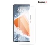  Kính Cường Lực Baseus 0.15mm Full-screen Curved Surface Water Gel Protector For iQOO9 Pro (2pcs/pack+Pasting Artifactl ) 