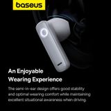  Tai Nghe Bluetooth Trên Xe Ô Tô Baseus C-Mic CM10 Smart Unilateral Wireless Earphone for Car 