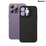  Ốp Lưng Từ Tính Baseus Synthetic Fiber Series Magnetic Phone Case Cho iPhone 14 Sợi Tổng Hợp Aramid Siêu Bền (Tặng Kèm Kính Cường Lực) 