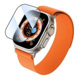  Kính Cường Lực Full Viền Chống Trầy Cho Apple Watch Full-coverage Curved-screen Crystal  Series 4/5/6/7/SE Ultra 40/41/44/45/49mm 