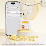  Tai Nghe Bluetooth TWS ROCK Crayon Shinchan EB710 (Immersive Stereo Sound, Hi-Fi Audio, Crystal-Clear Chats, Bluetooth v5.3, 18H, 300mAh, A2DP, AVRCP, HSP, HFP) 