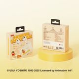  Tai Nghe Bluetooth TWS ROCK Crayon Shinchan EB710 (Immersive Stereo Sound, Hi-Fi Audio, Crystal-Clear Chats, Bluetooth v5.3, 18H, 300mAh, A2DP, AVRCP, HSP, HFP) 