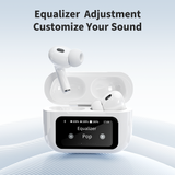  Tai Nghe Bluetooth TWS ROCK S1 Smart Touch Screen (Bluetooth v5.4, 16H, LCD Full-Color Touchscreen, 13mm Dynamic Driver, Hi-Fi Audio) 