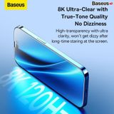  Kính Cường Lực Chống Nhìn Trộm Siêu Rõ Nét Baseus 0.3mm Crystal Shatter-Resistant Privacy Protection All-Tempered-Glass Screen Protector Cho iPhone X 11/11 Pro PACK OF 2 