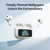  Tai Nghe Bluetooth TWS ROCK S1 Smart Touch Screen (Bluetooth v5.4, 16H, LCD Full-Color Touchscreen, 13mm Dynamic Driver, Hi-Fi Audio) 