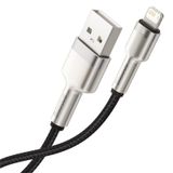  Cáp sạc nhanh, siêu bền Baseus Cafule Metal Series Lightning dùng cho iPhone/iPad (2.4A, USB A to Lightning Fast charge Cable) 