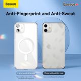  Ốp Lưng Nhựa Cứng Sạc Không Dây Magsafe Từ Tính Baseus Crystal Magnetic Phone Case Cho IPhone 11 