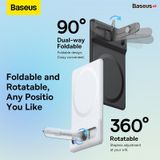  Giá Đỡ Điện Thoại Để Bàn Nam Châm Có Thể Xếp Gọn Baseus Foldable Magnetic Bracket Dành Cho IPhone 13 12 