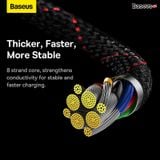  Cáp Sạc Siêu Nhanh 90 Độ Baseus MVP 2 Elbow-shaped Fast Charging Data Cable 100W Sử Dụng cho Điện Thoại Máy Tính Bảng Laptop 